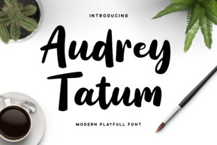 Audrey Tatum: A Modern Playful Handwritten Font with a Cool Twist