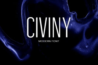 Civiny: A Modern Sans Serif Font Inspired by Traditional Sign Painting