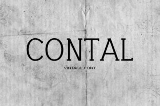 Contal: A Bold Serif for Distinctive Design