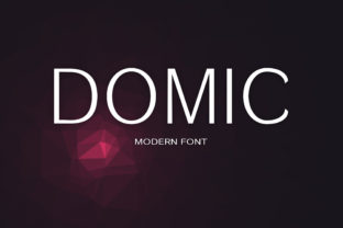 Domic Font: A Modern Sans Serif Inspired by Traditional Sign Painting