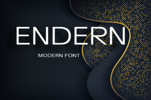 Endern: A Stunning Sans Serif Font Inspired by Traditional Sign Painting