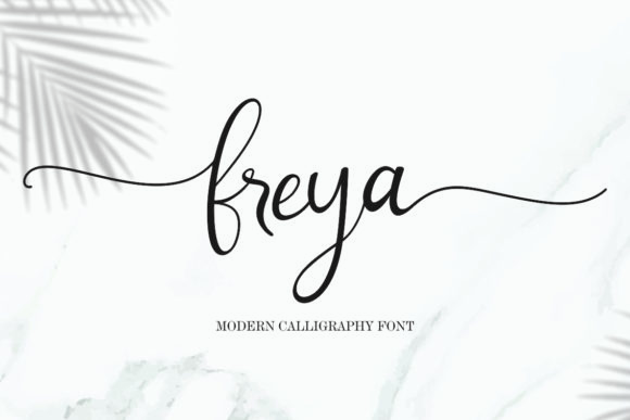 Freya: The Elegant Script Font That Brings Charm and Clarity to Your Creative Work