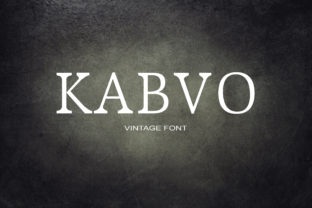 Kabvo: A Modern Serif with Personality