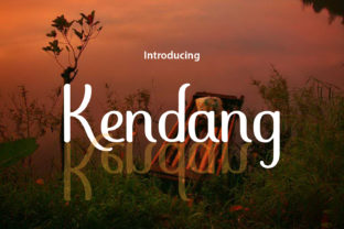 Kendang Font for Modern Design