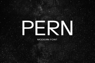 Pern: A Modern Sans Serif Font with a Unique Edge