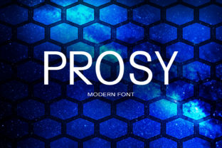 Prosy: A Versatile Font for Every Need
