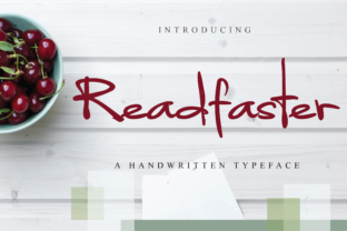 Readfaster: A Handwritten Font with Romantic Flair