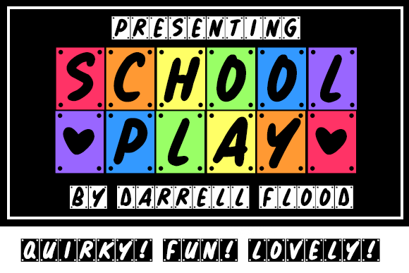 School Play: A Hand-Drawn Font for Classroom Joy