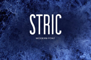 Stric: A Versatile Sans Serif Font for Modern Workflows
